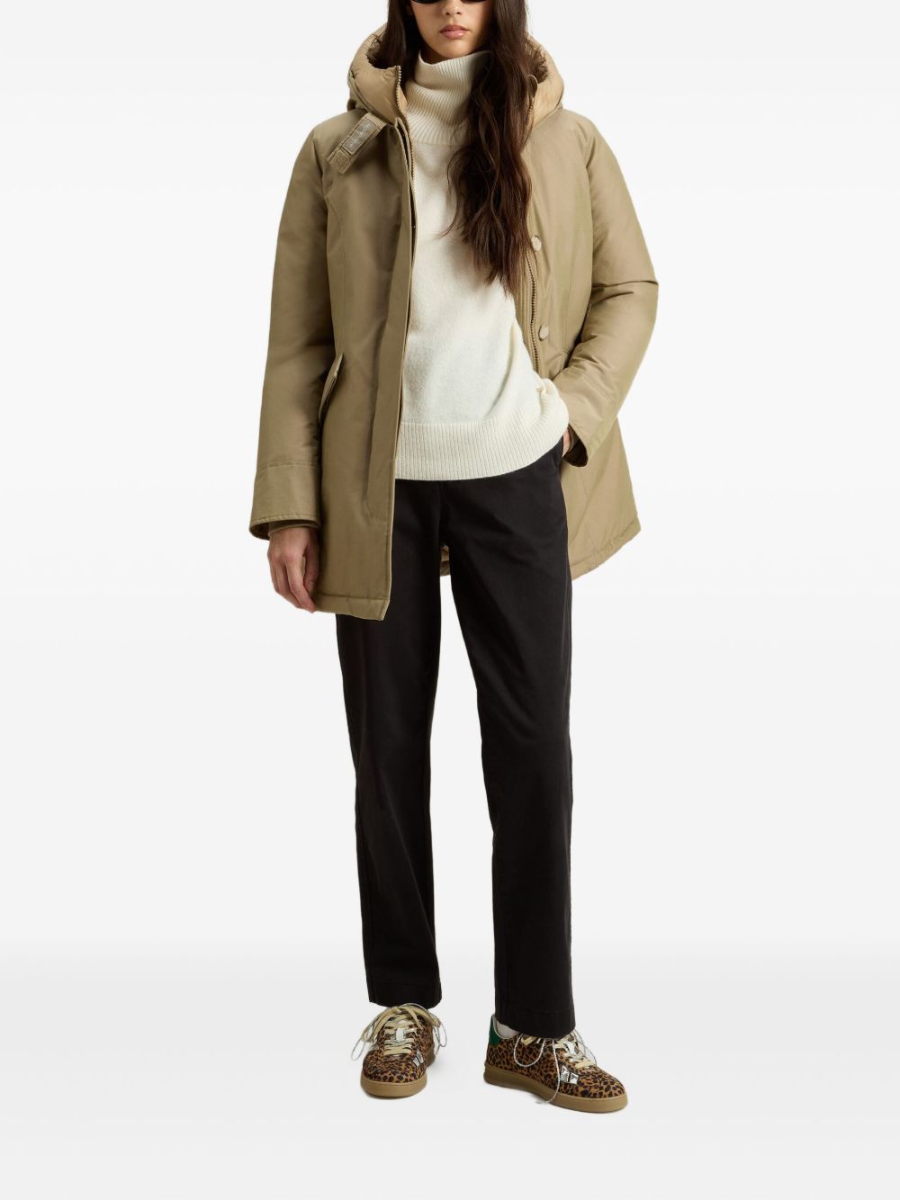 Woolrich Arctic Hooded Parka Beige beige