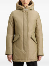 Woolrich Arctic Parka Hooded Coat Beige
