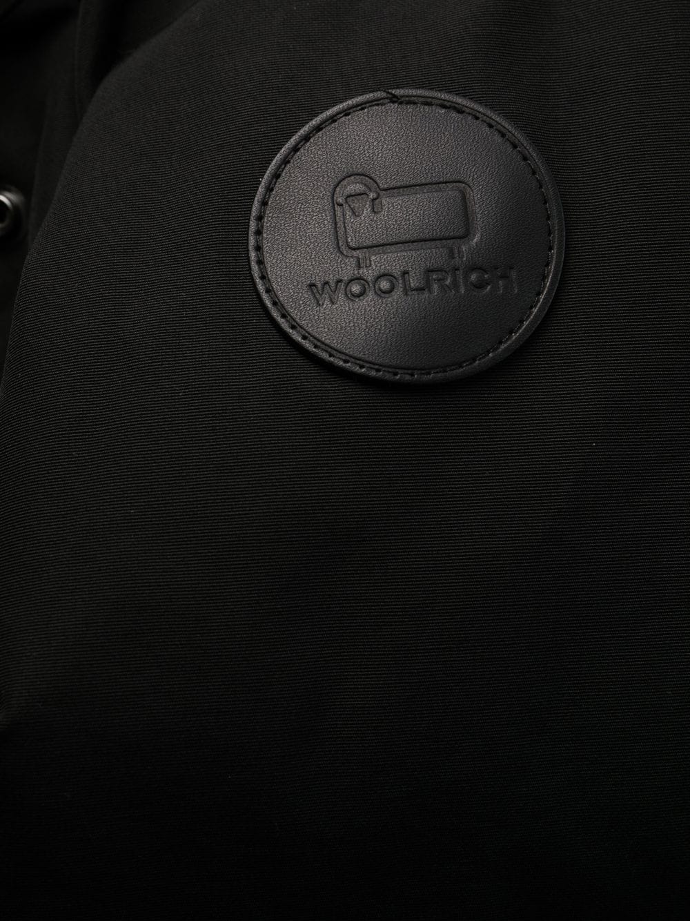 Woolrich Boulder Faux Fur-Trimmed Parka Black