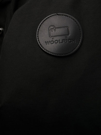 Woolrich Boulder Faux Fur-Trimmed Parka Black