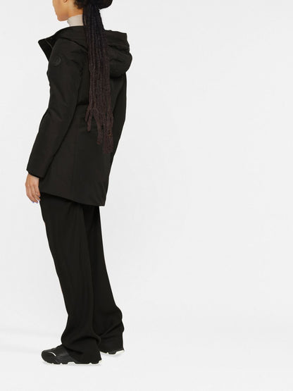 Woolrich Boulder Faux Fur-Trimmed Parka Black