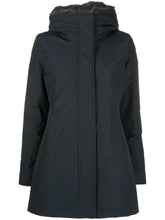 Woolrich Boulder Faux Fur-Trimmed Parka Blue