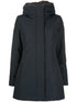 Woolrich Boulder Faux Fur-Trimmed Parka Blue