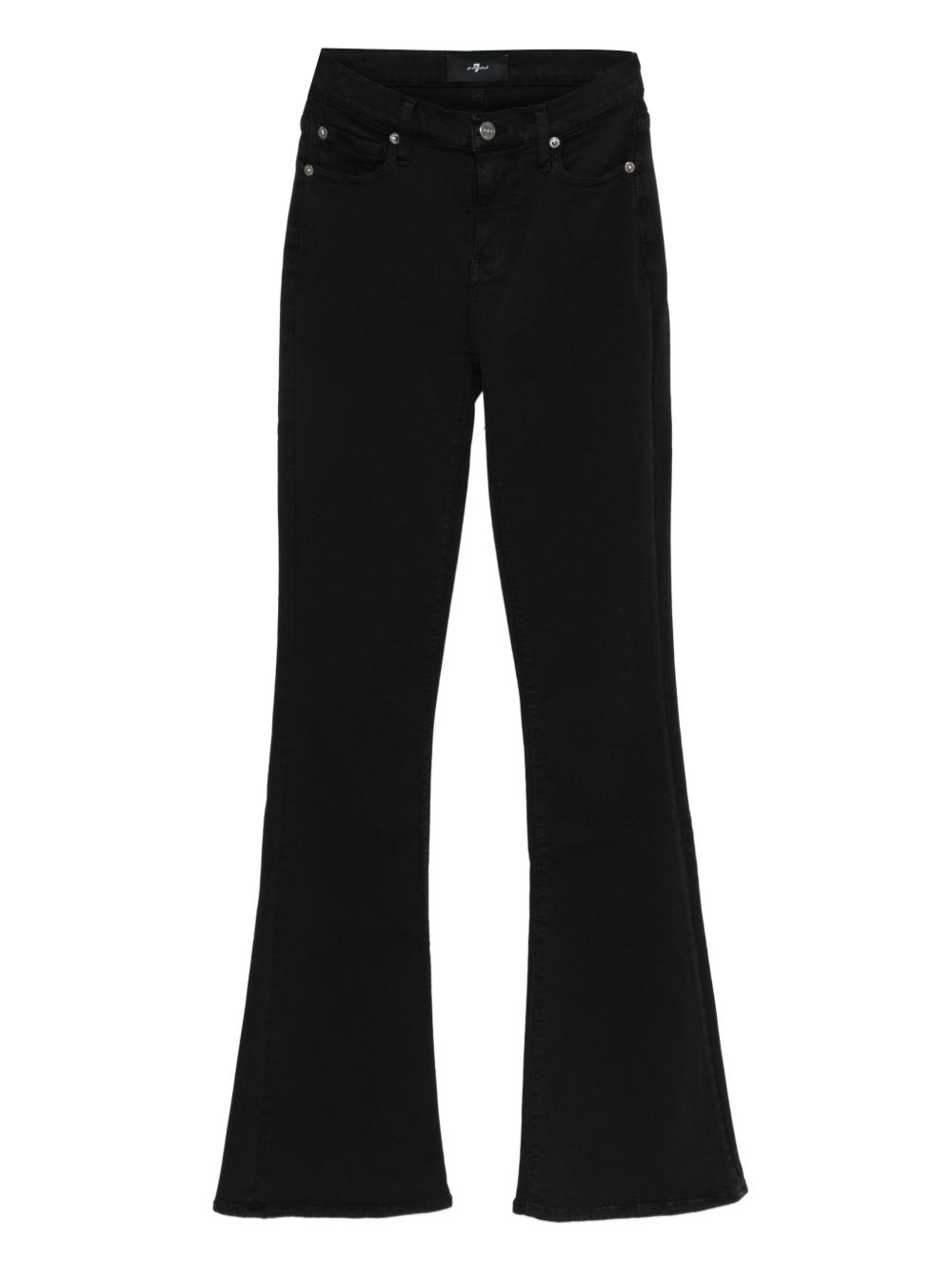 Seven Ali High-Waist Flared Jeans Black Black
