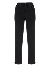 Seven Calie Straight-Leg Denim Jeans Blue