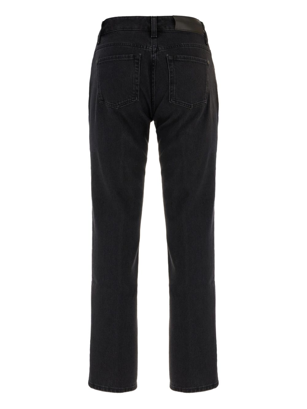 Seven Calie Straight-Leg Denim Jeans Blue