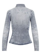 Diesel Cotton Denim Shirt in Clear Blue Clear Blue