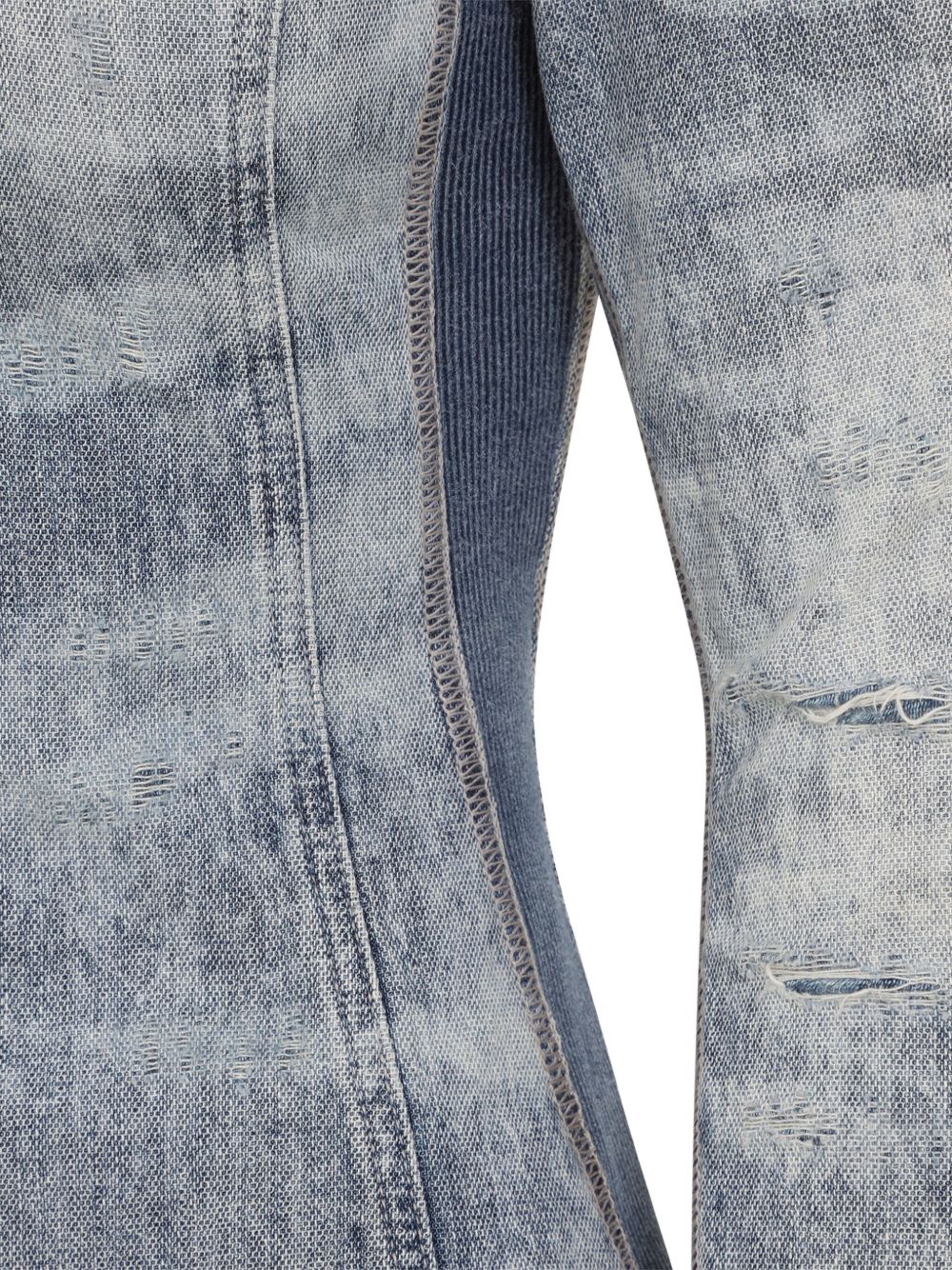 Diesel Cotton Denim Shirt in Clear Blue Clear Blue