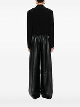 Norma Kamali Single-Breasted Cropped Jacket in Black black