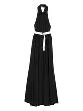 Norma Kamali Long Sleeve Black Stretch-Jersey Midi Dress Black