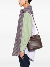 MM6 Maison Margiela Japanese Crossbody Leather Bag Brown