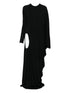 Tom Ford Long Black Evening Dress Black