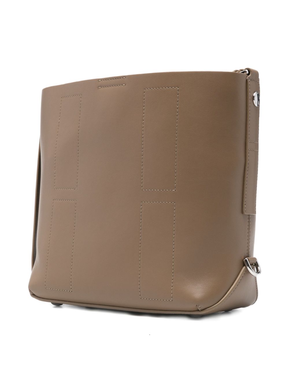 Hogan Pre Pre Hocket Small Leather Hobo Bag Light Brown