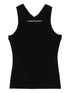 Norma Kamali Off-the-Shoulder Black Jersey Top Black