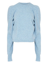 Maison Margiela Wool Crewneck Sweater in Clear Blue