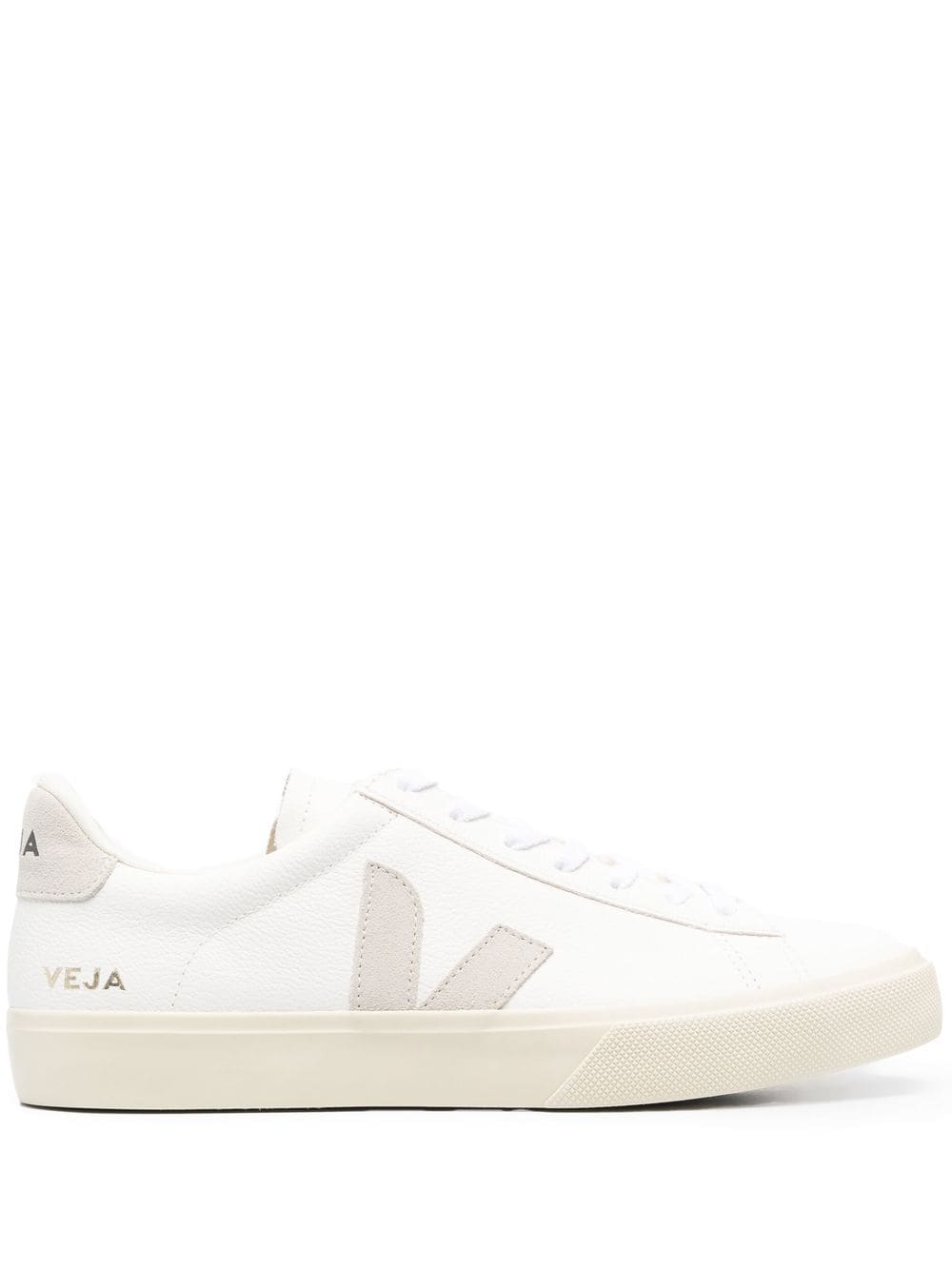 Veja Campo Silk and Nylon Grey Sneakers Grey