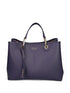 Emporio Armani MyEA Medium Tote Bag with Gold-Tone Hardware Blue