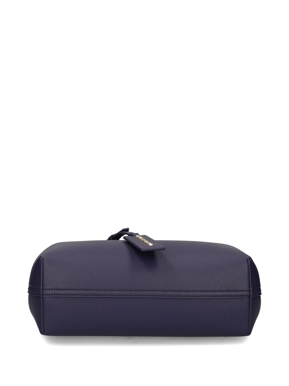 Emporio Armani MyEA Small Dark Blue Tote Bag with Gold-Tone Hardware Blue