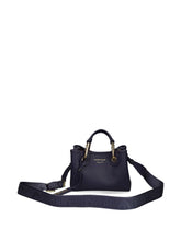 Emporio Armani MyEA XS Dark Blue Shopper Bag with Gold-Tone Hardware Blue