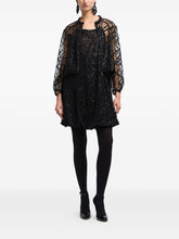 Emporio Armani Sequin-Embellished Backless Gown Black Black