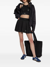 Adidas By Stella McCartney Panelled Logo Band Crossed-Strap Sports Bra Black Black
