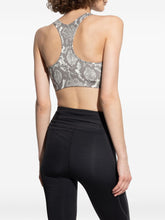 Adidas By Stella McCartney Printed Recycled Sports Bra Beige beige