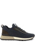 Brunello Cucinelli Wool and Suede Knitted Sneakers Black black
