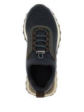 Brunello Cucinelli Wool and Suede Knitted Sneakers Black black