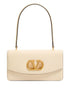 Valentino Garavani Vain Leather Top Handle Bag White