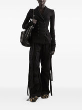 Dolce & Gabbana Single-Breasted Wool Blazer Black