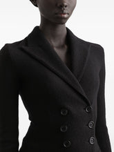 Dolce & Gabbana Single-Breasted Wool Blazer Black