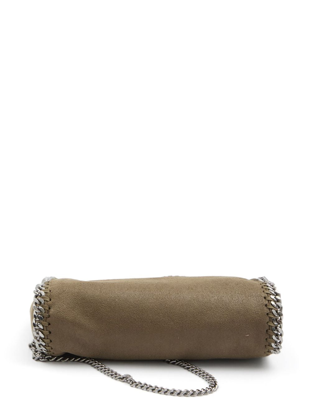 Stella McCartney Falabella Mini Chain-Trim Handbag Green
