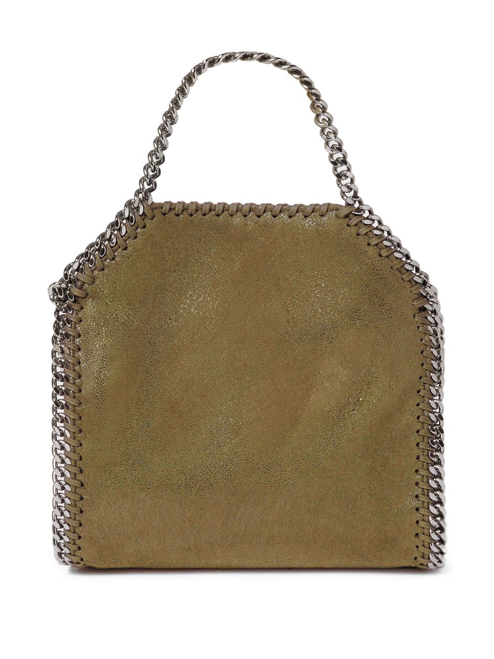 Stella McCartney Falabella Tiny Chain Crossbody Bag Green