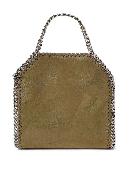 Stella McCartney Falabella Tiny Chain Crossbody Bag Green