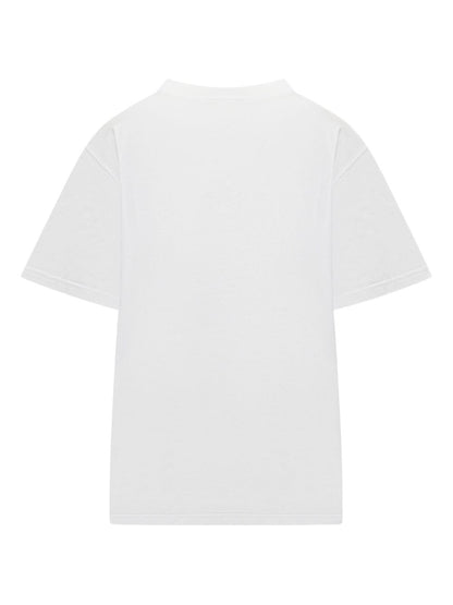 Stella McCartney Jeff Koons Graphic Print Organic Cotton T-Shirt White