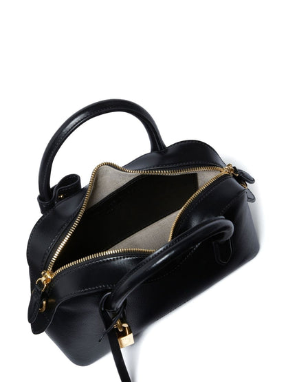 Stella McCartney Ryder Small Two-Way Zip Handbag Black