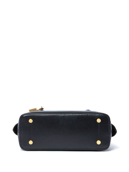 Stella McCartney Ryder Small Two-Way Zip Handbag Black