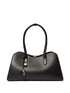 Stella McCartney Ryder Open Black Curved Shopper Tote Bag Black