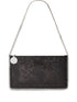 Stella McCartney Falabella Mini Sequined Clutch Bag Black
