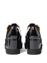 Stella McCartney Skyla T-Bar Platform Ballet Flats Black