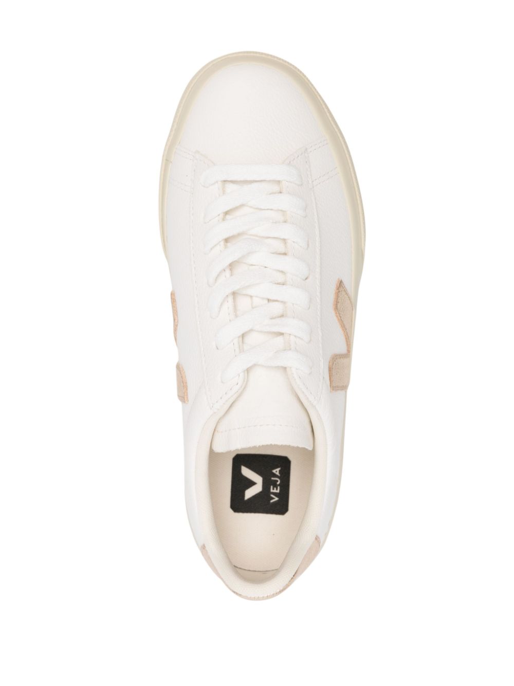 Veja Silk and Nylon Campo Sneakers Oro Rosa