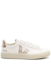 Veja Silk and Nylon Campo Sneakers Oro Rosa