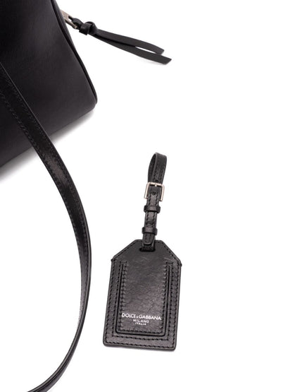 Dolce &amp; Gabbana Vittoria Leather Bag Black
