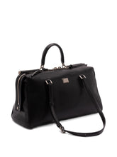 Dolce & Gabbana Vittoria Leather Bag Black