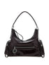 Stella McCartney Dartmood Shiny-Finish Shoulder Bag Brown