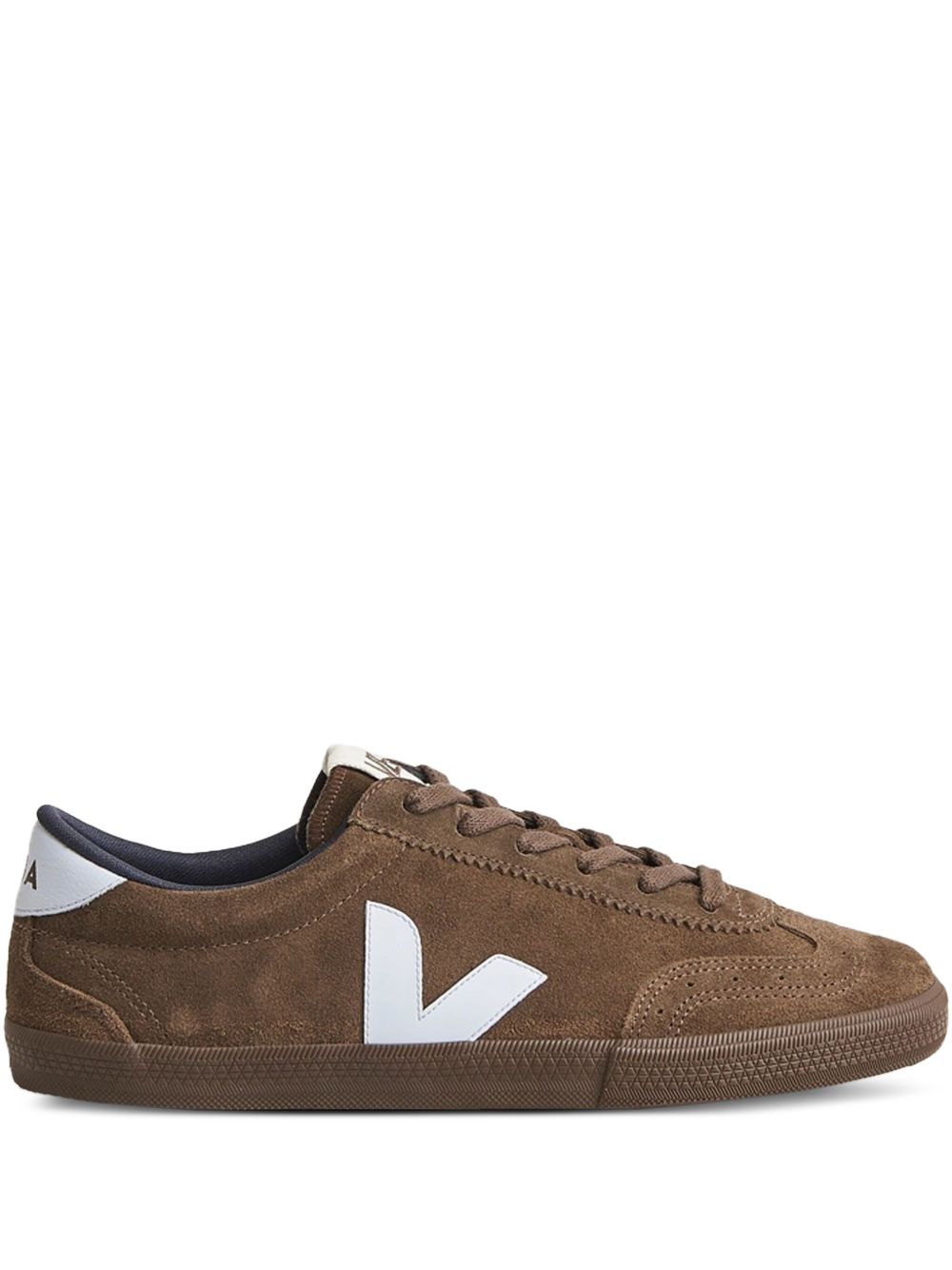 Veja Suede Volley Low-Top Sneakers Brown Brown
