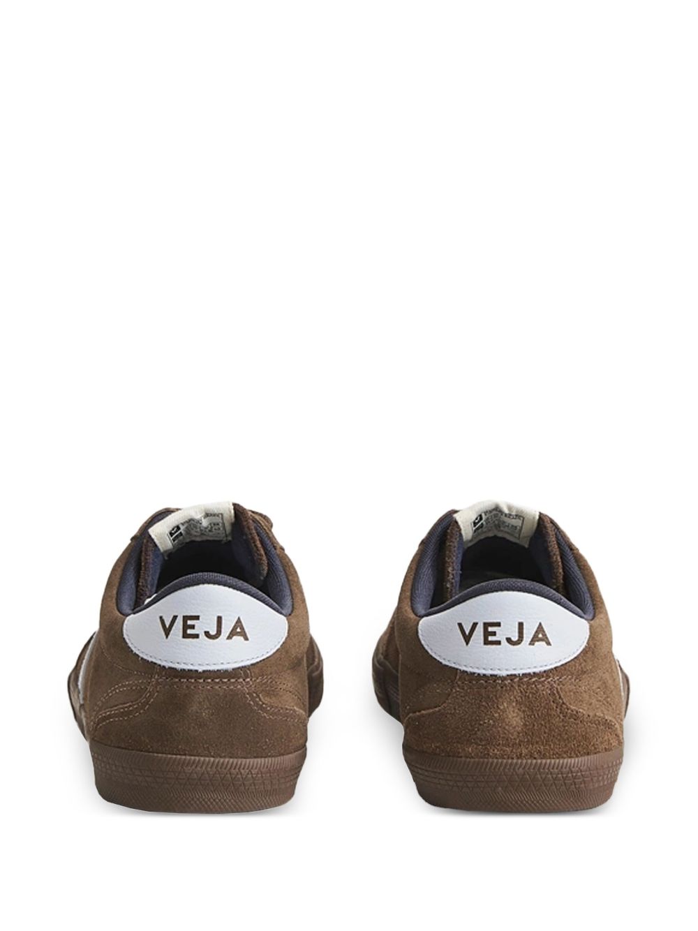 Veja Suede Volley Low-Top Sneakers Brown Brown