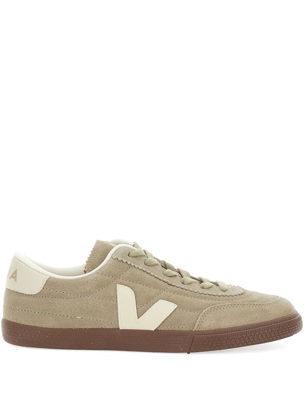 Veja Panenka Suede and Rubber Sneakers Beige beige