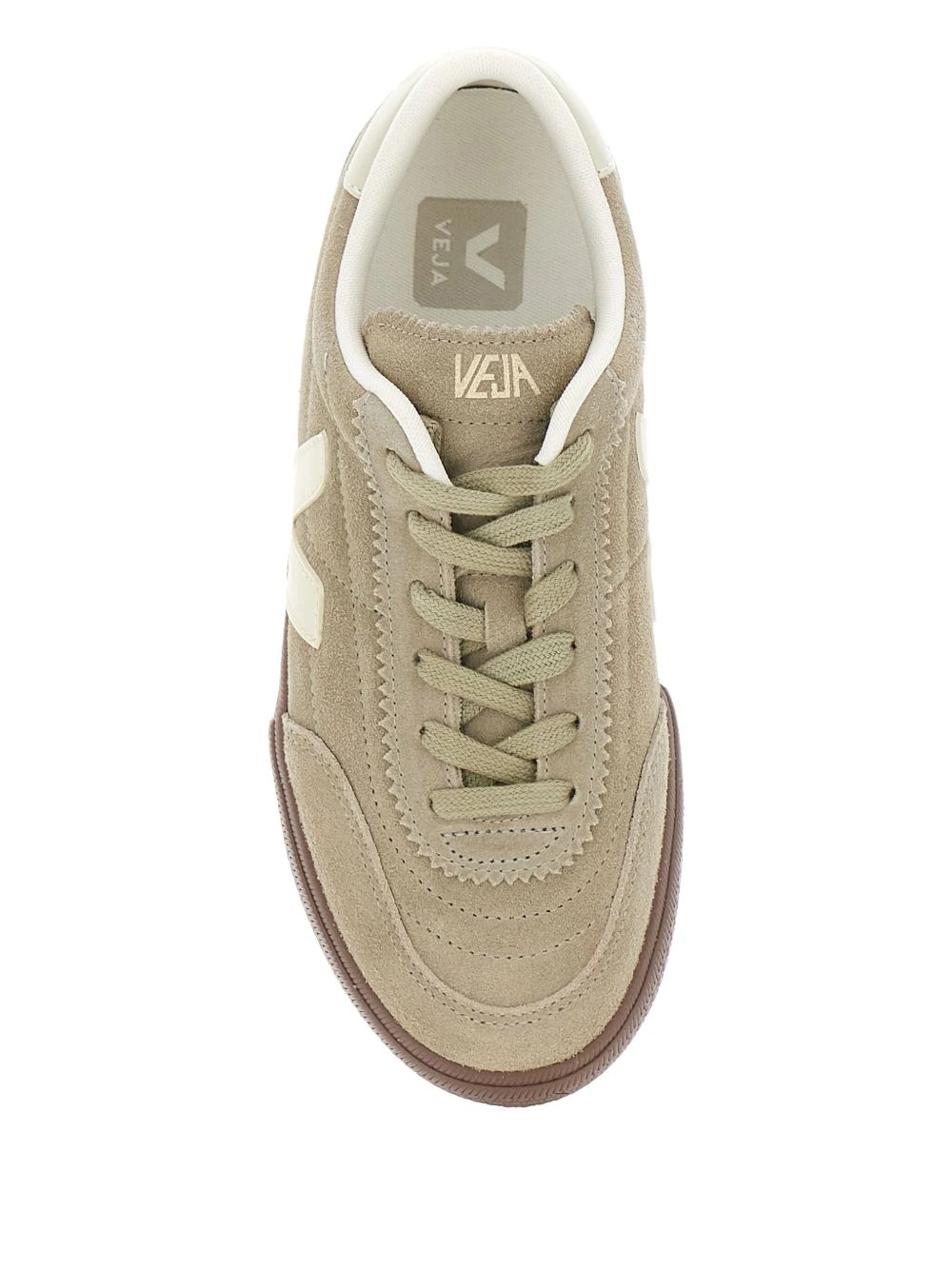 Veja Panenka Suede and Rubber Sneakers Beige beige