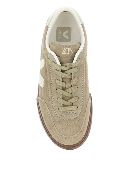 Veja Panenka Suede and Rubber Sneakers Beige beige